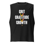Grit > Gratitude > Growth || Muscle Shirt